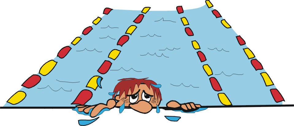 nageur fatigue